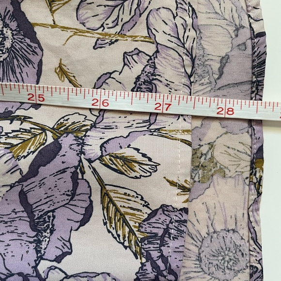 Duluth Trading | Lavender Floral Button Up Shirt - Picture 6 of 7